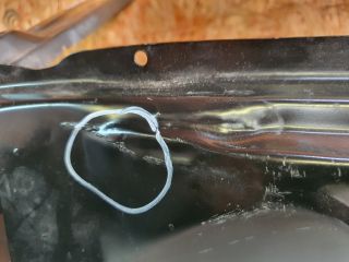 bontott DACIA DUSTER Homlokfal (Üres lemez)