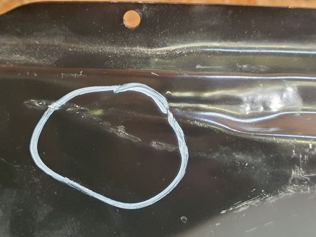 bontott DACIA DUSTER Homlokfal (Üres lemez)