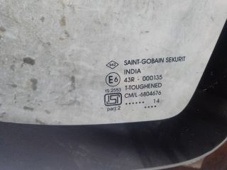 bontott DACIA DUSTER Jobb C Oszlop Oldalablak Üveg