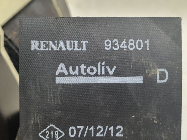 bontott DACIA DUSTER Jobb első Biztonsági Öv