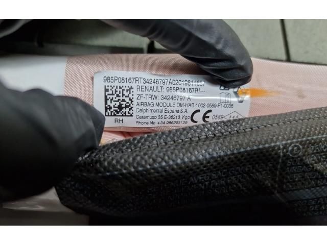 bontott DACIA DUSTER Jobb Fejlégzsák