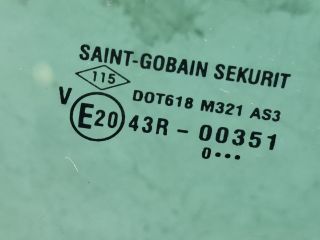 bontott DACIA DUSTER Jobb hátsó Ablak