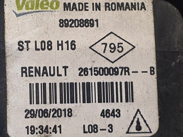 bontott DACIA DUSTER Ködfényszóró (Pozíciófüggetlen)