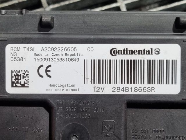 bontott DACIA DUSTER Komfort Elektronika