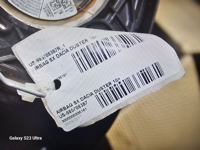 bontott DACIA DUSTER Komplett Légzsák Szett