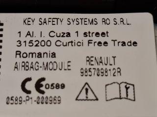 bontott DACIA DUSTER Kormánylégzsák