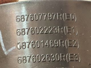 bontott DACIA DUSTER Középső Szellőző