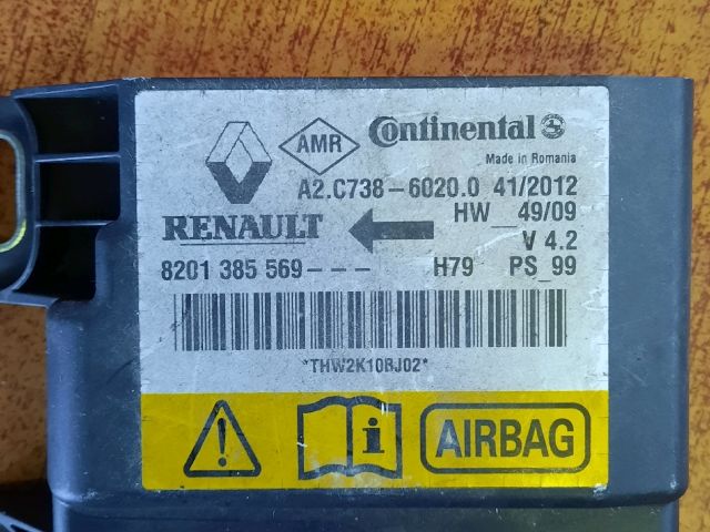 bontott DACIA DUSTER Légzsák Elektronika