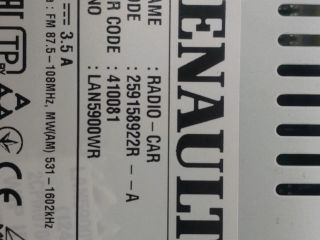 bontott DACIA DUSTER Navigációs Fejegység