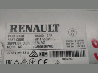 bontott DACIA DUSTER Navigációs Fejegység