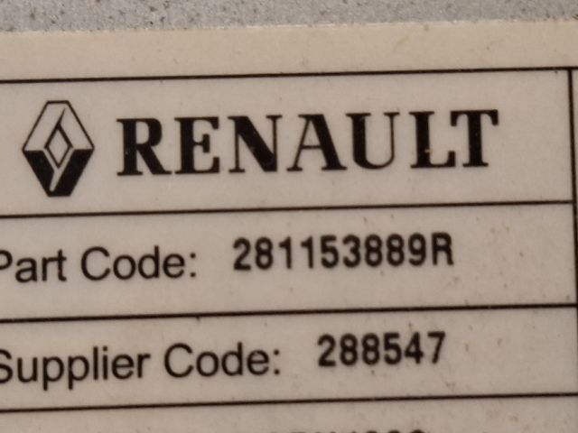 bontott DACIA DUSTER Rádió / CD