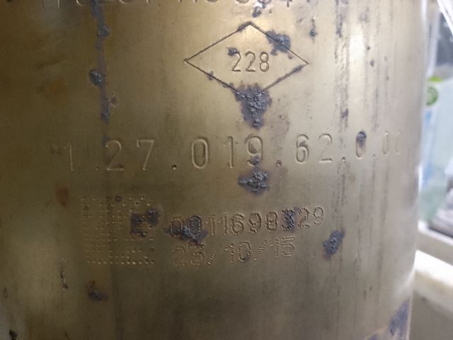 bontott DACIA DUSTER Részecskeszűrő