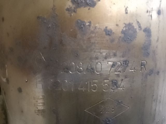 bontott DACIA DUSTER Részecskeszűrő