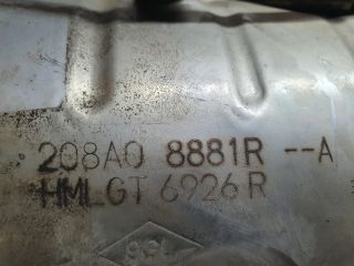 bontott DACIA DUSTER Részecskeszűrő