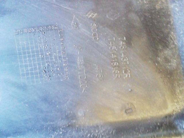 bontott DACIA JOGGER Alsó Padlólemez Burkolat