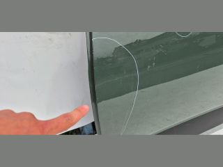 bontott DACIA JOGGER Bal hátsó Ajtó (Üres lemez)