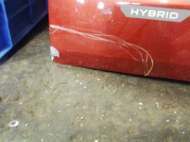 bontott DACIA JOGGER Csomagtérajtó (Részeivel)