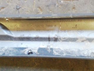 bontott DACIA JOGGER Első Lökhárító Alsó (Műanyag)