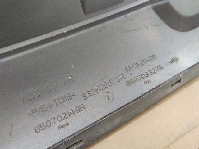 bontott DACIA JOGGER Hátsó Lökhárító Alsó (Műanyag)