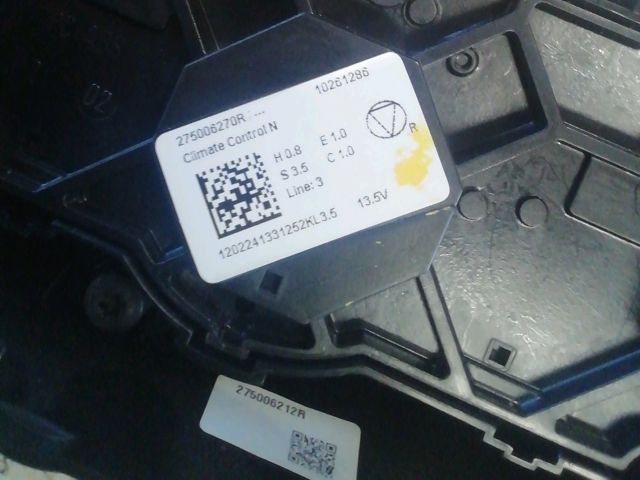 bontott DACIA JOGGER Klíma Kapcsoló