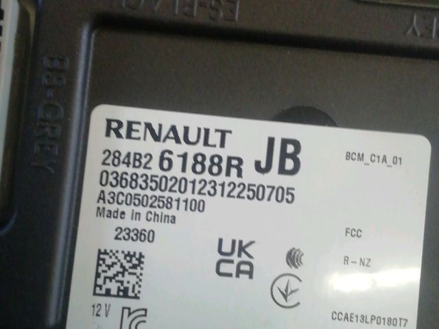 bontott DACIA JOGGER Komfort Elektronika