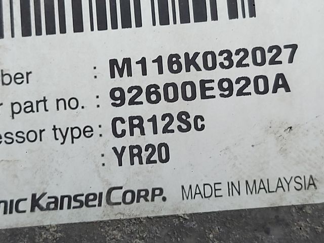 bontott DACIA LODGY Klímakompresszor