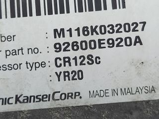 bontott DACIA LODGY Klímakompresszor