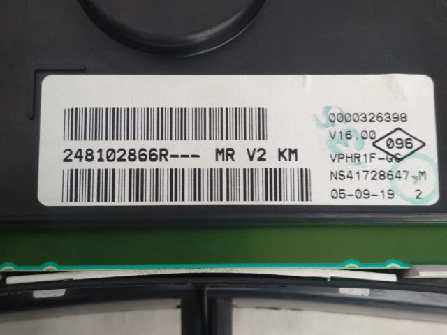 bontott DACIA LODGY Kilométeróra