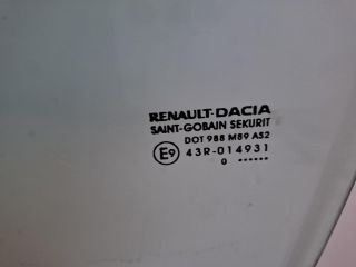 bontott DACIA LODGY Bal első Ablak