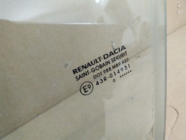 bontott DACIA LODGY Bal első Ablak