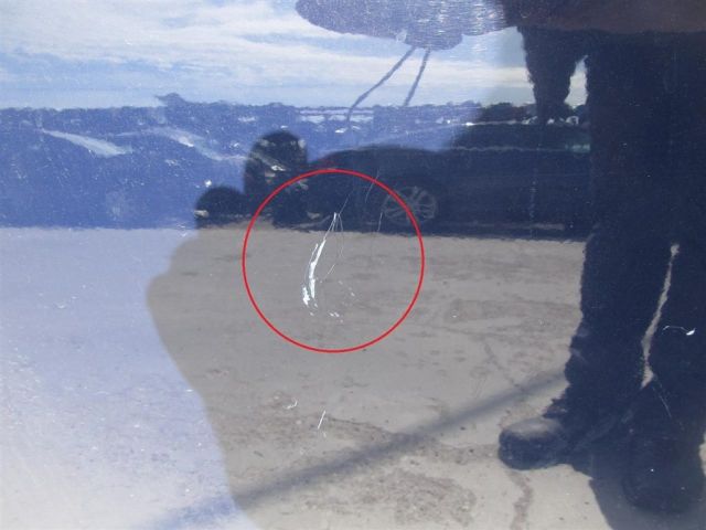 bontott DACIA LODGY Bal hátsó Ajtó (Üres lemez)