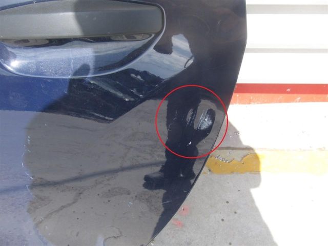 bontott DACIA LODGY Bal hátsó Ajtó (Üres lemez)