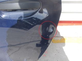 bontott DACIA LODGY Bal hátsó Ajtó (Üres lemez)