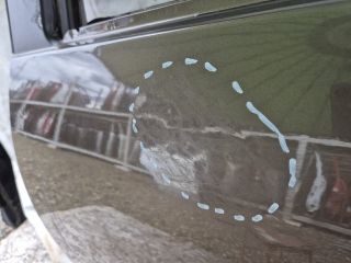 bontott DACIA LODGY Bal hátsó Ajtó (Üres lemez)