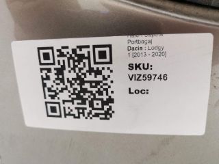 bontott DACIA LODGY Csomagtérajtó (Üres lemez)