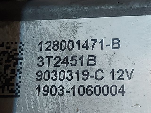 bontott DACIA LODGY Jobb első Ablakemelő Szerkezet (Elektromos)