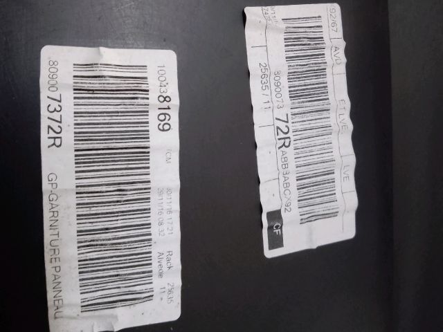 bontott DACIA LODGY Jobb első Ajtó Kárpit