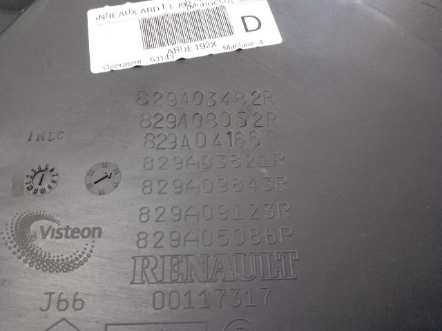 bontott DACIA LODGY Jobb hátsó Ajtó Kárpit