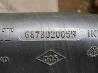 bontott DACIA LODGY Légbeömlő Cső