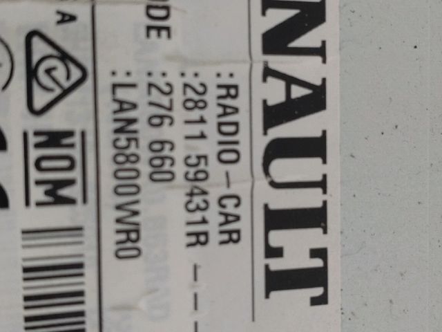 bontott DACIA LODGY Multifunkciós Kijelző