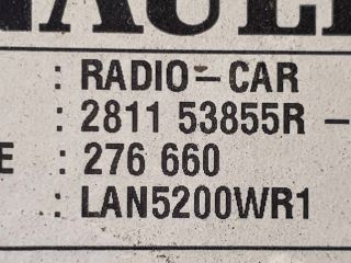 bontott DACIA LODGY Navigációs Fejegység