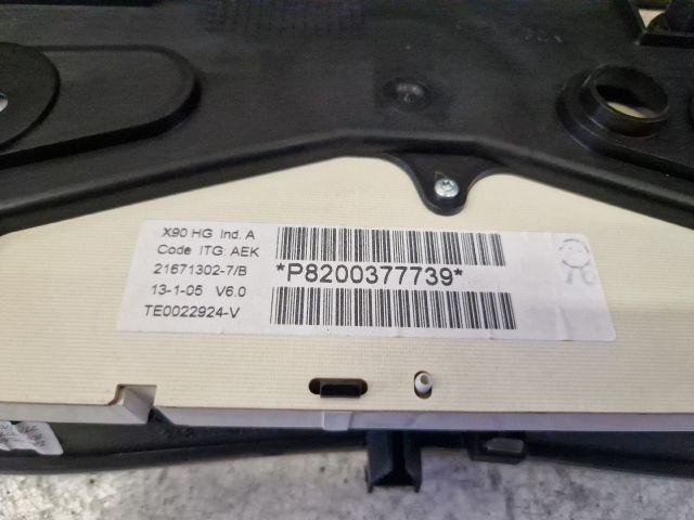 bontott DACIA LOGAN Kilométeróra