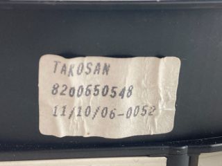 bontott DACIA LOGAN Kilométeróra