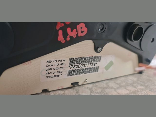 bontott DACIA LOGAN Kilométeróra