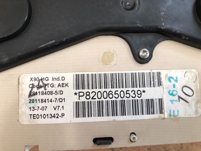 bontott DACIA LOGAN Kilométeróra