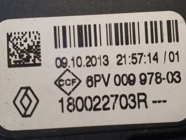 bontott DACIA LOGAN Gázpedál (Elektromos)