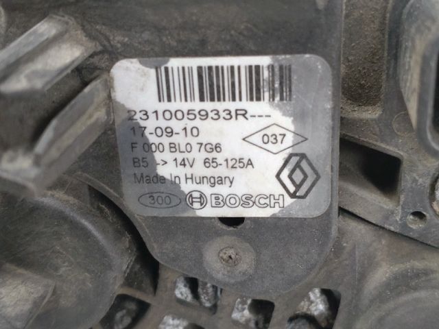 bontott DACIA LOGAN Generátor