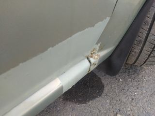 bontott DACIA LOGAN Homlokfal (Üres lemez)