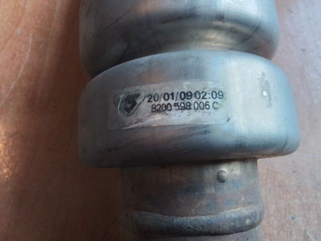 bontott DACIA LOGAN Turbócső