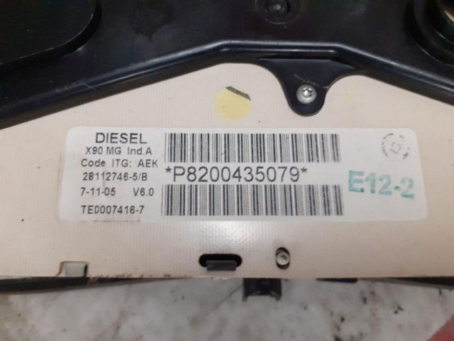 bontott DACIA LOGAN Kilométeróra